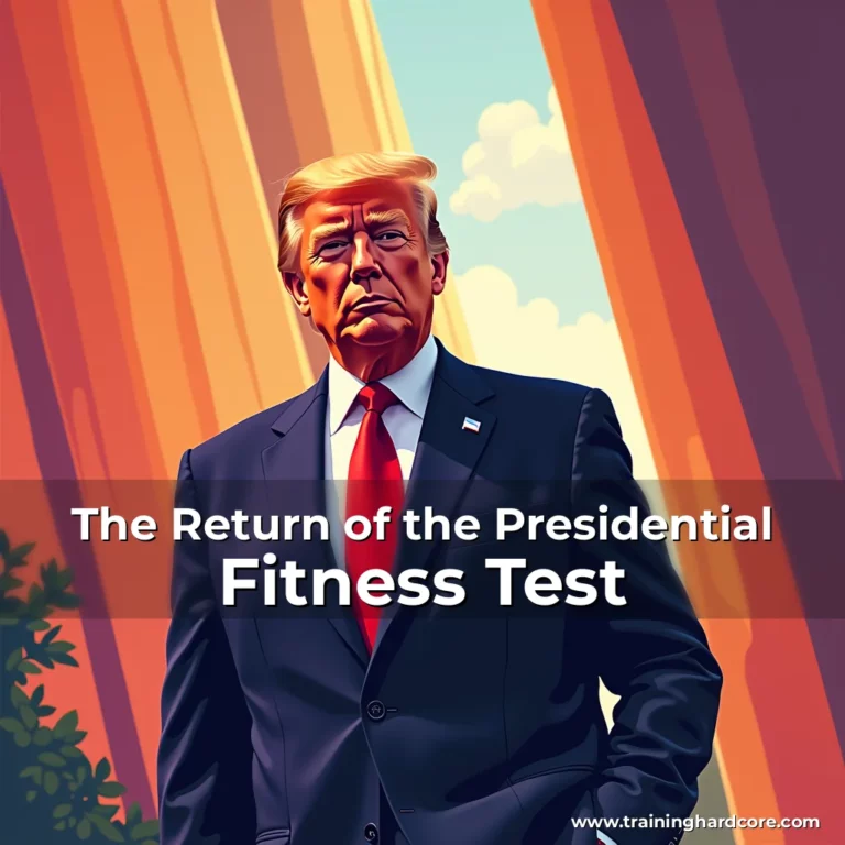 Artistic representation for The Return of the Presidential Fitness Test