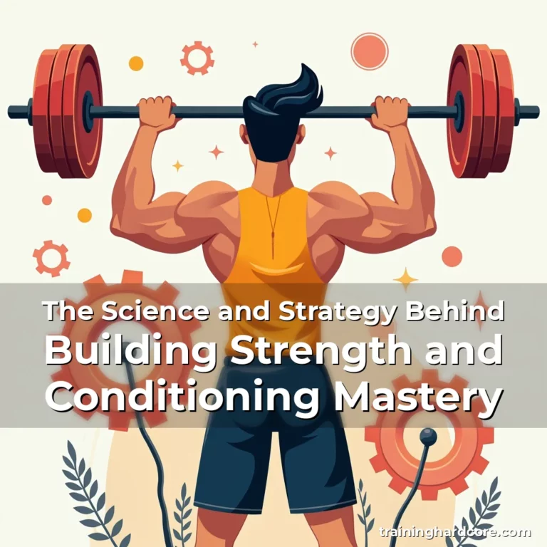 Artistic representation for The Science and Strategy Behind Building Strength and Conditioning Mastery