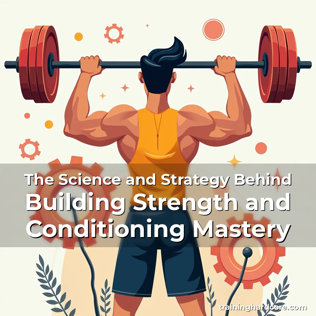 Artistic representation for The Science and Strategy Behind Building Strength and Conditioning Mastery