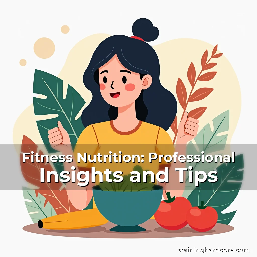 Artistic representation for Fitness Nutrition: Professional Insights and Tips