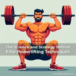 Artistic representation for The Science and Strategy Behind Elite Powerlifting Techniques