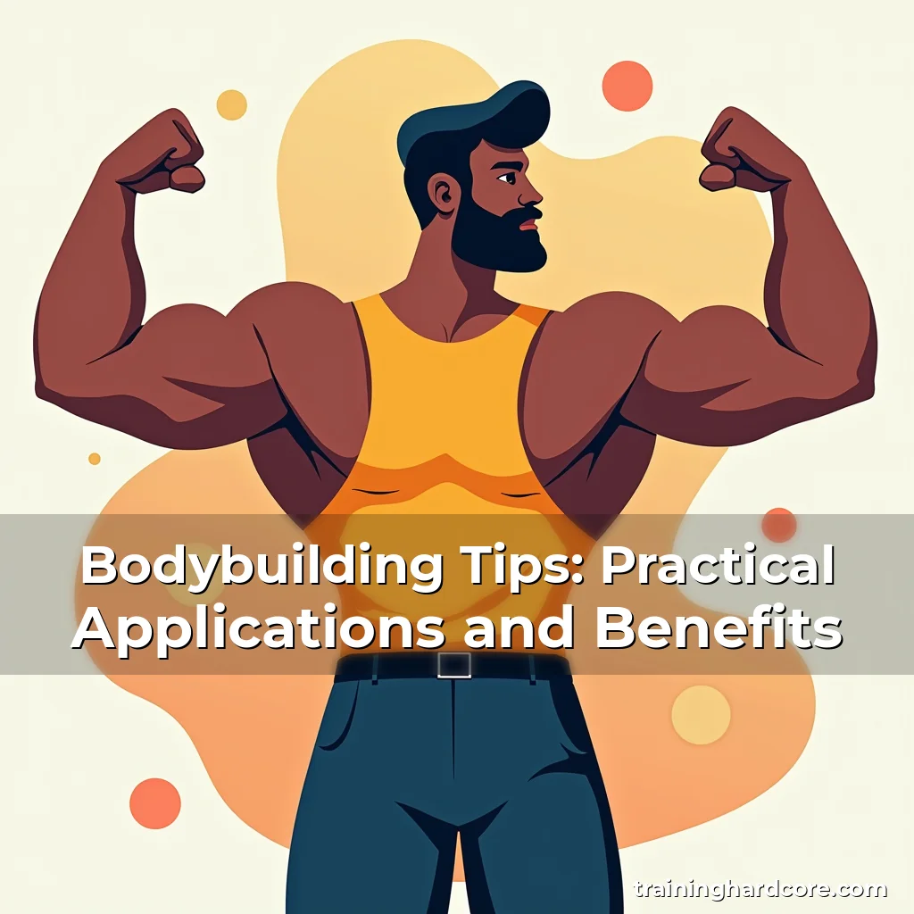 Artistic representation for Bodybuilding Tips: Practical Applications and Benefits