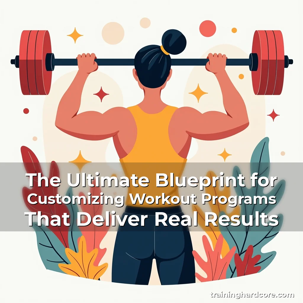 Artistic representation for The Ultimate Blueprint for Customizing Workout Programs That Deliver Real Results