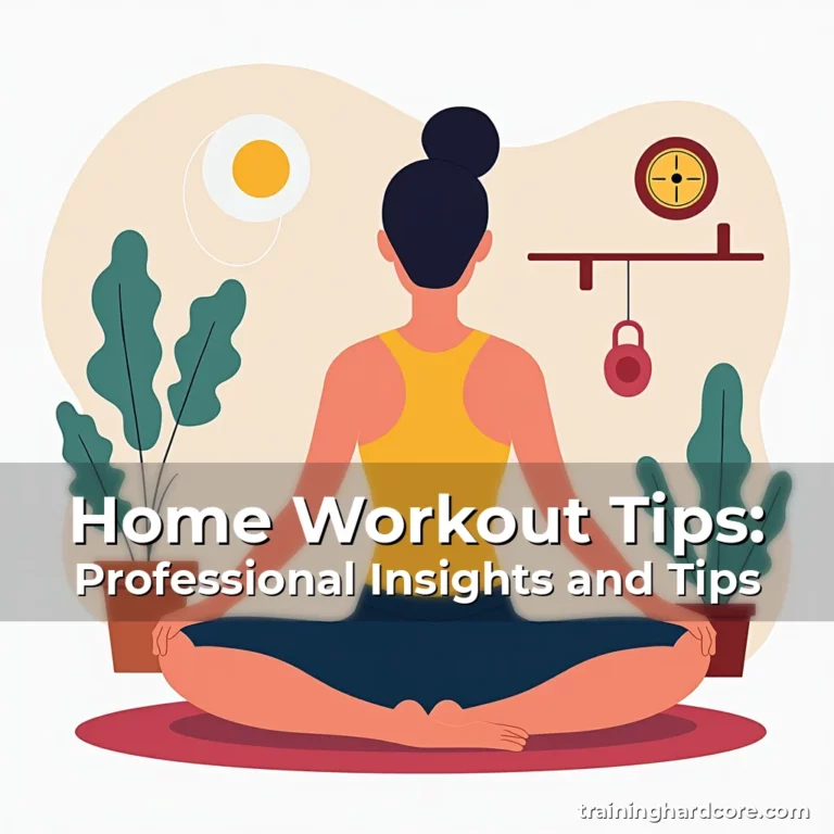 Artistic representation for Home Workout Tips: Professional Insights and Tips